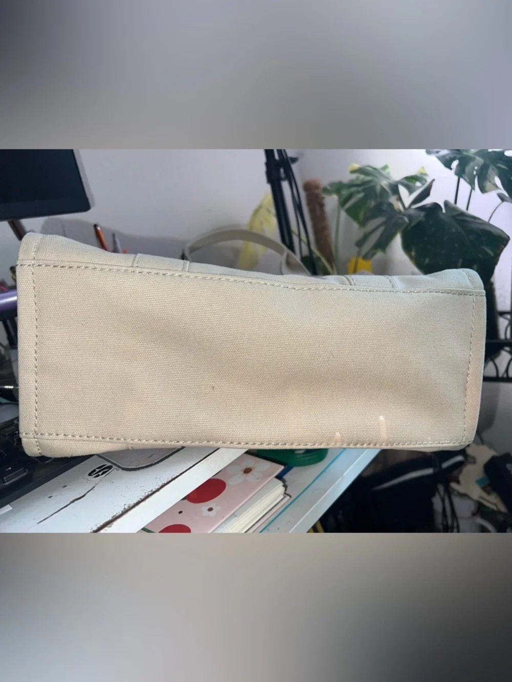 Marc Jacobs Beige Canvas 'The Tote Bag' Tote - Picture 4 of 5